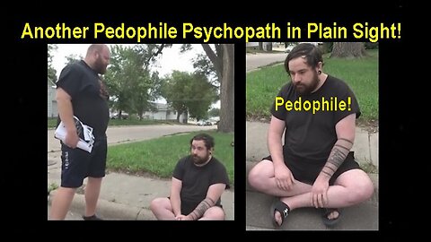 Pedophile Psycopath Tries to Delete His Evidence By Claiming He Has To Take a Shit!