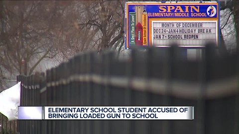 10-year-old boy child charged for bringing loaded gun into Detroit school