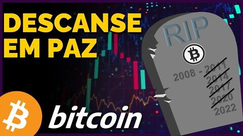 DESCANSE EM PAZ: Análise on-chain Bitcoin