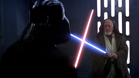 Star Wars: A New Hope(1977) - Obi-Wan Kenobi vs Darth Vader