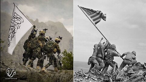 Taliban Mocks Historic Iwo Jima Flag Raising Moment With Own Photo