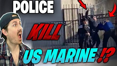 Police try to INTIMIDATE a US Marine - The John Lang story