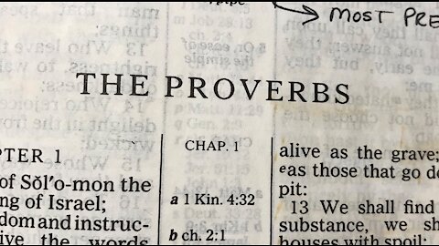 Proverbs - Chapter 4