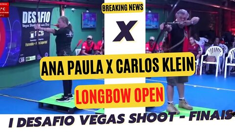 Disputa da Medalha de Bronze Categoria LongBow Open I Desafio Vegas Shoot