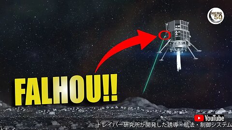 REVELADO! CAUSA DA FALHA DO POUSO DA HAKUTO R M1 NA LUA