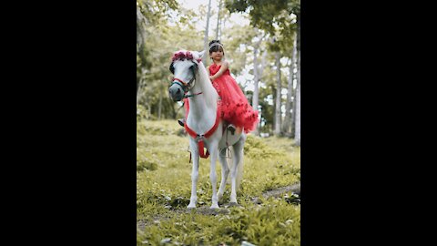 when love for horse comes from cradle 🥰😍 / the most passionate video you’re going to see today.