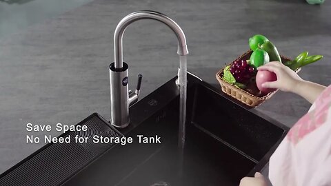 Rubinetto con miscelatore elettrico acqua calda instantanea - Smart Home Faucet