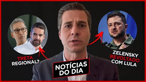 ZELENSKY VS LULA / TRETA REGIONAL | Notícias diárias com Cristiano Beraldo