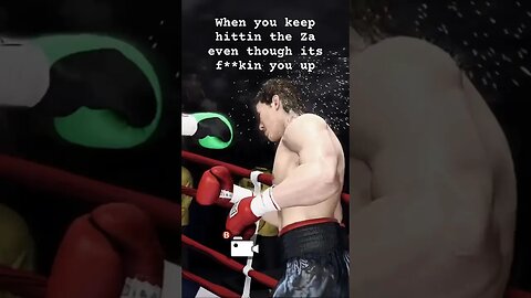 When the Za so good,IT HURTS!!! #fightnight #boxing #gamer #sports