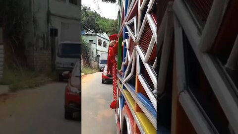 DANÇARINOS SUPER NINJAS, DANÇANDO FOFÃO, HOMEM-ARANHA E BEN10 NA CARRETA DA ALEGRIA TREM BALADA