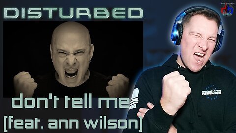 Disturbed "Don't Tell Me" (feat. Ann Wilson) 🇺🇸 Official Music Video | DaneBramage Rocks Reaction