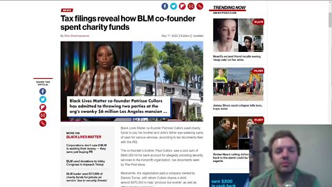 Tax filings reveal how BLM co-founder Patrisse Cullors spent charity funds