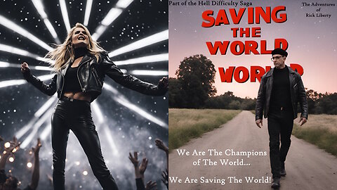 Liberty Stories S01E04 EXCERPT We Are The Champions of the World-Will Save The World-AI Art Book