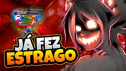 SÓ PARO DE JOGAR COM ELA QUANDO VIRAR META! | MOBILE LEGENDS