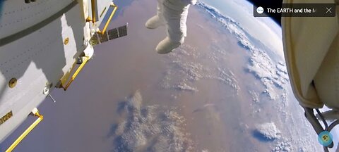 Astronauts accidentally lose a shield in space (GoPro 8K)