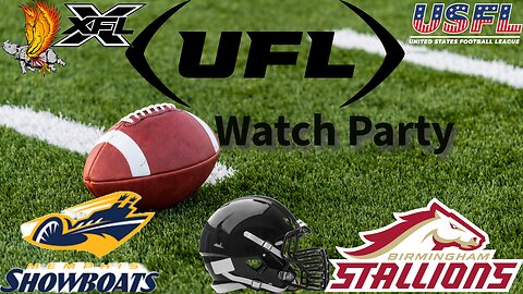 Memphis Showboats Vs Birmingham Stallions Watch party