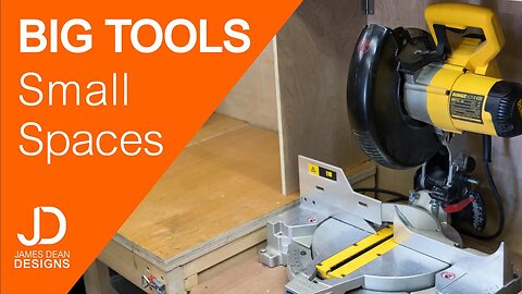 Fitting big tools into a small workshop