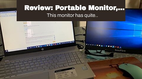 Review: Portable Monitor, Ultra Slim Portable Monitor for Laptop HDMI USB C, InnoView 15.6” FHD...