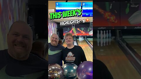 This Week’s #Highlights from the #Child #Adult #League at #Fairfield #Lanes #bowlersoftiktok #Hammer