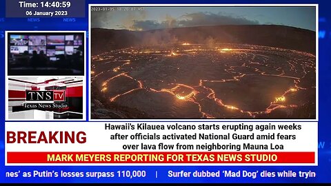 Hawaii's Kilauea Volcano starts ERUPTING again weeks after officials activated National Guard