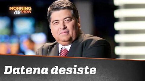 Datena desiste de concorrer ao Senado: "não estou preparado"