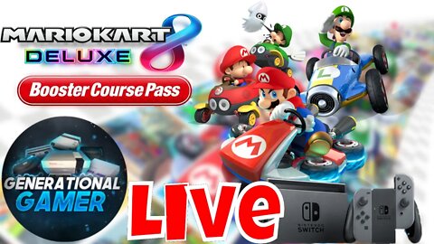 All 8 Mario Kart 8 Deluxe Booster Course Pass Tracks - Live on Nintendo Switch