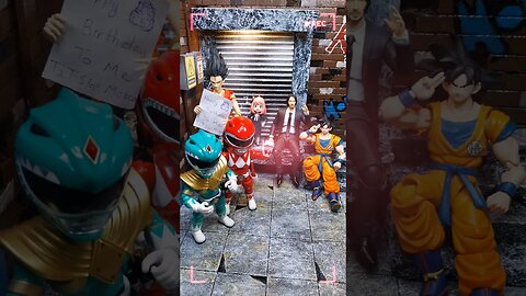 Multiverce Toys Happy Birthday To Me - Stop Motion - Anime [John Wick x Son Goku x MMPR x Anya]