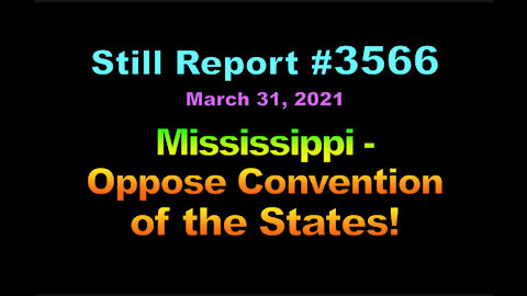 Mississippi - Oppose Article 5 States, 3566