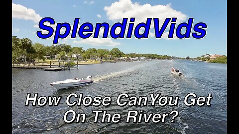 Sunday watching the boats idle by! Flying the Cotee River next to Hooters Port Richey, Florida.