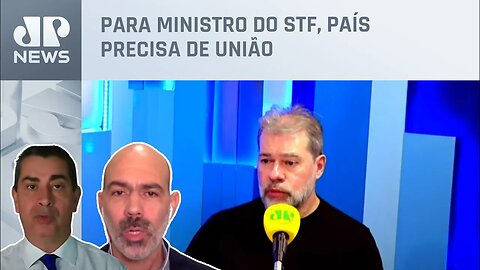 Coronel Tadeu e Schelp analisam fala de Dias Toffoli sobre projeção para o Brasil nos próximos dias