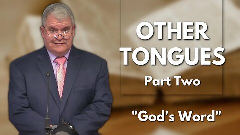 LIVE - Calvary of Tampa Sunday School with Dr. Bob Gilbert | Other Tongues Part Two | God's Word