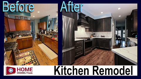 Kitchen Renovation: Beautiful Cabinets & Backsplash