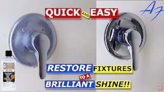 How To: Restore POLISH Bathroom Fixtures You Won't Believe