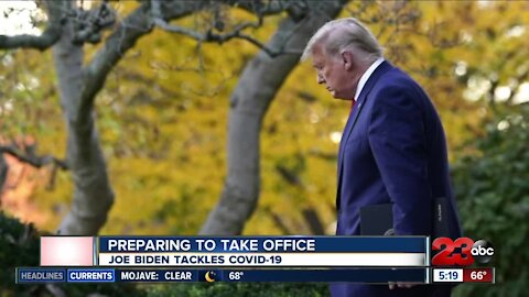 Joe Biden prepares to take office, tackles COVID-19