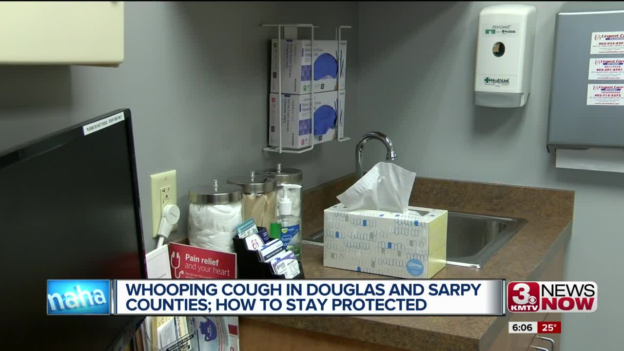 Cases of Whooping Cough Reported in Douglas and Sarpy Counties