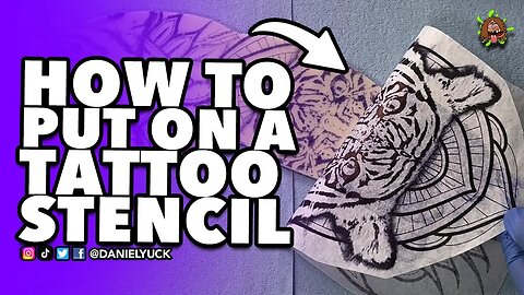 Get The Perfect Tattoo Every Time With This Easy Stencil Technique!