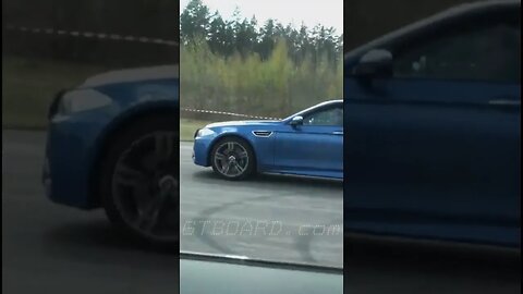 F10 BMW M5 vs Porsche Panamera Turbo S (550 HP) #panameraturbos #porsche