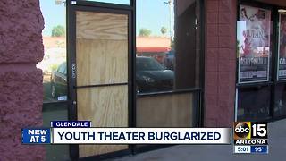 Burglar sought in Glendale theater break-in