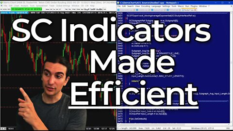 Sierra Chart Studies Performance | Automatic vs Manual Looping