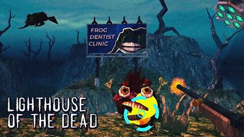 Frogs With Giant Teeth Are Trying To Kill Us | Lighthouse of the Dead | House of the Dead Style Game