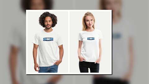 FORTE SOU EU/WEISS BLAU. SAMER BRASIL (SPREADSHIRT)