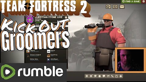 TF2 "Demisexual Isnt A Thing X" Christian Stone LIVE / Team Fortress 2