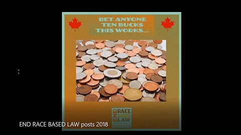 END RACE BASED LAW POSTS 2014-2018 - We Are Back - Gerry Gagnon And Michele Tittler