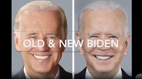 OLD & NEW PEDOPHILE CLONE JOE BIDEN! PROOF THEY ARE 2 DIFFERENT MEN!