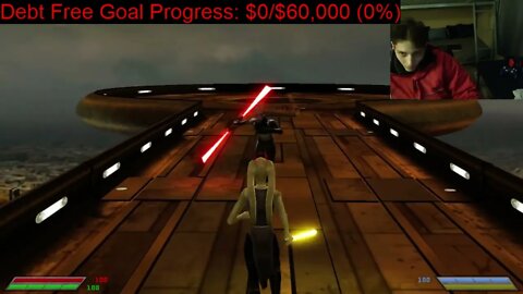 Bastila Shan VS Grand Inquisitor In A Battle With Commentary In Star Wars Jedi Knight Jedi Academy