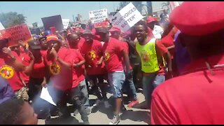 South Africa - Johannesburg - SAA strike (video) (hSn)