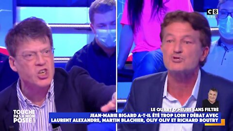 Tweeter/ENORME CLASH de Richard BOUTRY face à Alexandre et Blachier - TPMP C8 - 25 mai 2021