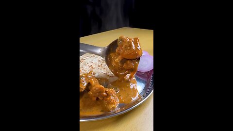 ASMR tasty chicken curry