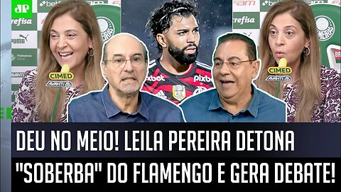 ALOPROU! Leila Pereira PROVOCA o Flamengo e DETONA a SOBERBA do RIVAL em coletiva do Palmeiras!