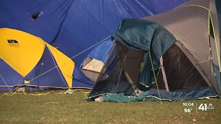 Homeless camps grow as form of protest